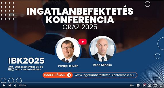 Ingatlanbefektetési konferencia Graz 2025
