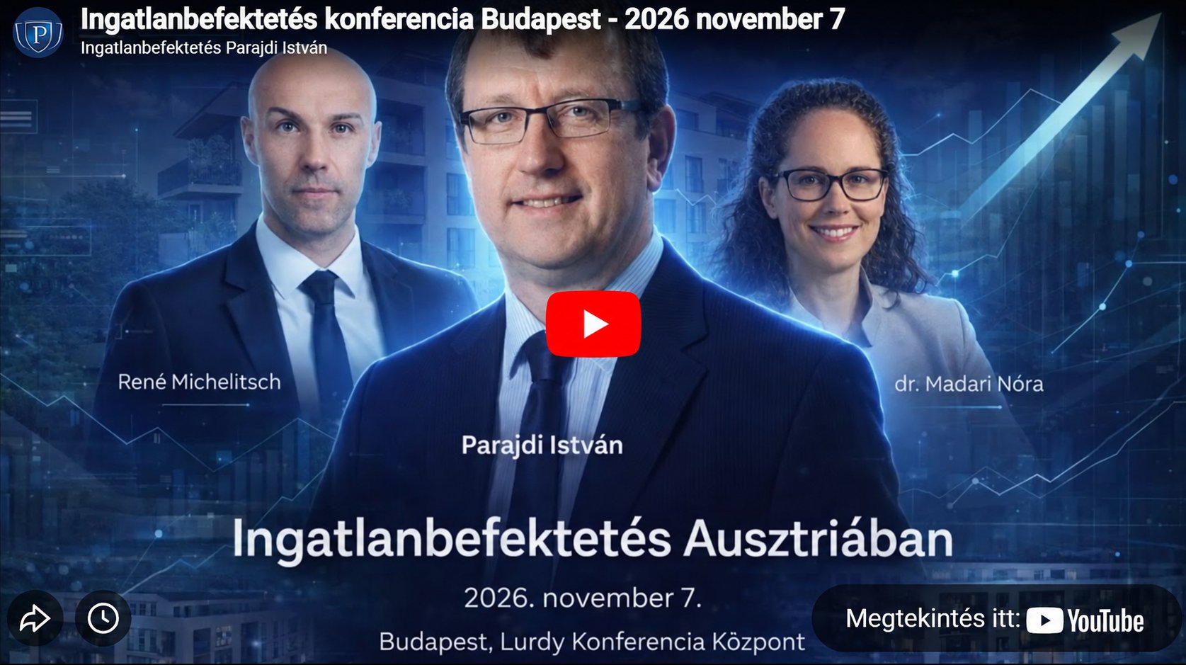 Ingatlanbefektetési konferencia Budapest 2026